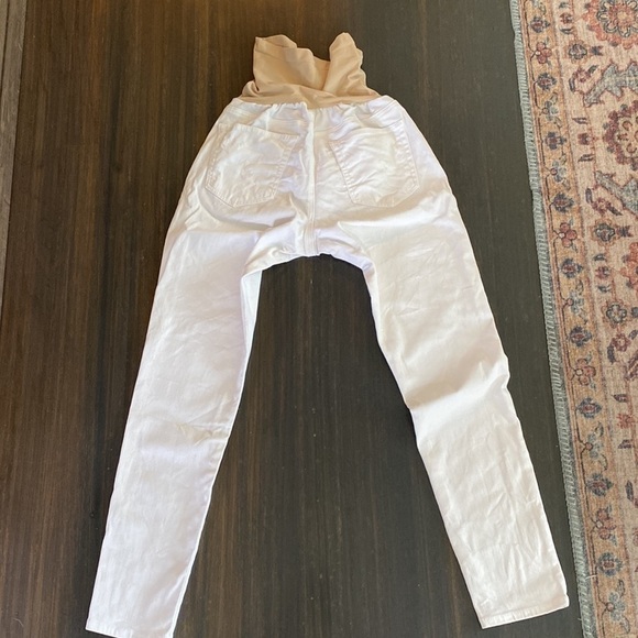 Ag Adriano Goldschmied White Maternity Ankle Jeans - Picture 10 of 13